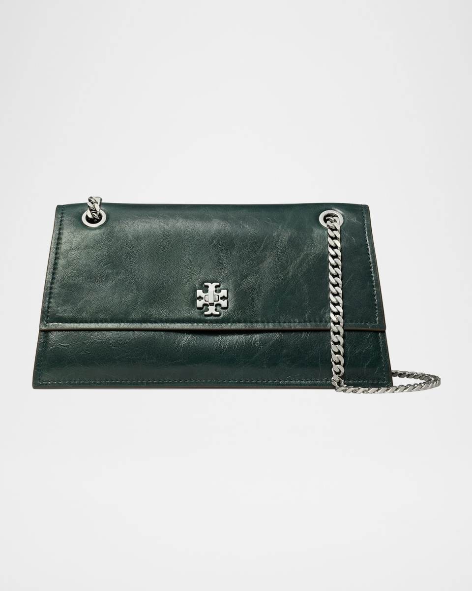 Kira Leather Flap Shoulder Bag